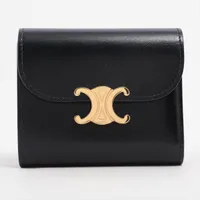 セリーヌ トリオンフ レザー 財布 CELINE セリーヌ 財布 レディース ブランド トリオンフ 三つ折り