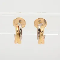 カルティエ トリニティ ピアス 750(YG×PG×WG) 4.5g A3838398