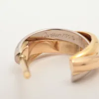 カルティエ トリニティ ピアス 750(YG×PG×WG) 4.5g A3838398