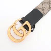 gucci ベルト　マーモント 関税負担なし☆GUCCI グッチ マーモントGGロゴ ダブルG ベルト