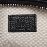 グッチ レザー ロゴ エンボス クラッチバッグ 409382 グッチ GGエンボス レザー ボディバッグ ブラック 645093