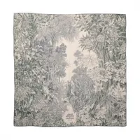 新品未使用HERMESカレジェアン/カシシル【パレルモの植物園にて】 カレジェアン カシミヤシルク 《パレルモの植物園にて