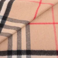 ⭐️バーバリーズ　ロンドン　ノバチェック　マフラー　カシミヤ　ベージュ BURBERRY LONDON バーバリー ロンドン カシミヤ100% ノバ