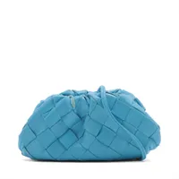 ボッテガヴェネタ　イントレチャートレザー　アクセサリーポーチ　ミニハンドバッグ BOTTEGA VENETA ボッテガヴェネタ ハンドバッグ MINI JODIE ミニ