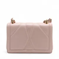最終価格　85%オフ 新品　ドルチェ&ガッバーナ　ピンク ベルト　上品　パール ドルチェ&ガッバーナ ディヴォーション レザー チェーン