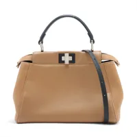 FENDI　ペカン　バニティポーチ　ハンドバック 2025年最新】Yahoo!オークション -「フェンディ バニティバッグ