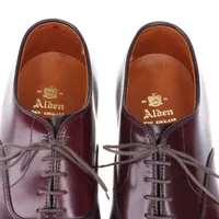 オールデン　24.5センチ　バーガンディ　コードバン 中古品 Alden（オールデン）コードバン ライトバーガンディ V