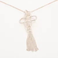 エルメス ローズドメールペンダント ネックレス 925 127g シルバー