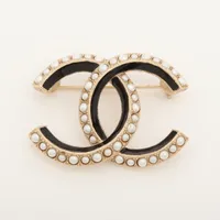 美品 ★ シャネル ブローチ パール　 ゴールド　 ココマーク 楽天市場】CHANEL【シャネル】ココマーク ブローチ パール