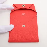 エルメス バスティア シェブルミゾル コインケース ピンク