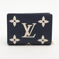 ルイヴィトン ポルトフォイユ・クレア モノグラム・アンプラント RFID 極美品 LOUIS VUITTON ルイヴィトン 財布 レディース モノグラムアン