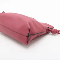 LOEWE ピンク レザー クラッチバッグ LOEWE ピンク レザー クラッチバッグ ロエベ フラメンコクラッチ