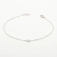 Cartier ダムール　シルバーブレスレット Au750 XS Cartier 美品 カルティエ ディアマンレジェ ダムール