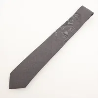 新品　エルメス　グレー系　ネクタイ 新品 エルメス グレー系 ネクタイ
