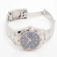 ロレックス デイトジャスト ターノグラフ 116264 SS×WG SS AT 青文字盤