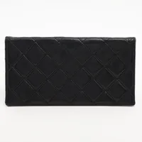 シャネル マトラッセ ゴールド金具 ラムスキン 黒 コインケース 0874s46 シャネル マトラッセ ラムスキン 札入れ ブラック ゴールド金具