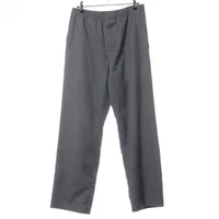 ヴィトン 22AW ウール パンツ 36 メンズ グレー RM222V 裾補修跡あり