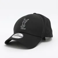kkk　イヴサンローラン Saint Laurent YSL Lola Navy Blue Polka Dot White Pointed