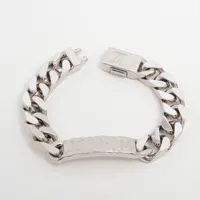 ルイヴィトン　 M64839 ジョンクモノグラムバングル　M シルバー LOUIS VUITTON ルイヴィトン ブレスレット バングル ジョンク