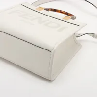 フェンディ サンシャイン スモール レザー 2WAYハンドバッグ
