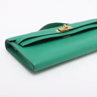 エルメス ケリーカット ヴォースイフト バンブー ゴールド金具 C