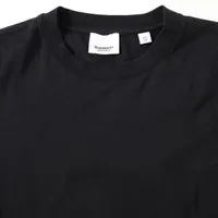 相談中バーバリー　ロゴ入り　Tシャツ　黒　ブラック　ノバチェック　ｓ 相談中バーバリー ロゴ入り Tシャツ 黒 ブラック ノバチェック
