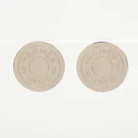 エルメス イヤリングシルバー HERMES エルメス ドゥザノー イヤリング SV925 シルバー