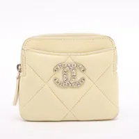 【大きめロゴがインパクト有♡】CHANEL19 コインパース シャネル シャネル19 コインケース｜中古ブランド品・ブランド