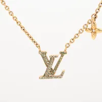 Louis Vuitton コリエグロリー Vラインストーン ネックレス Louis Vuitton コリエグロリー Vラインストーン ネックレス