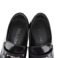 プラダ トライアングルロゴ レザー ローファー PRADA プラダ （PRADA） ヴィンテージ トライアングルロゴ