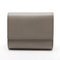 セリーヌ　ミディアム ストラップ ウォレット グレインドカーフスキン　グレー 楽天市場】CELINE セリーヌ ミディアム ストラップウォレット 二