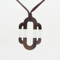 Hermès エルメス アトラージュ バッファローホーン ネックレス ペンダント HERMES エルメス ネックレス アトラージュ バッファローホーン