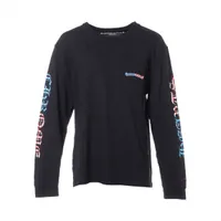 クロムハーツ フローラル ホースシュー ロンT Tシャツ 長袖 正規品 M クロムハーツ ロングTシャツ コットン サイズL ブラックホース