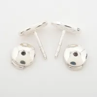 [VINTAGE] HERMES シェーヌダンクル ピアス(両耳用)★Aランク HERMES(エルメス) シェーヌダンクルピアス 両耳 シルバー