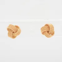 ティファニーアップルピアス両耳 TIFFANY&Co. ティファニー アップル ピアス 18金 K18イエロー