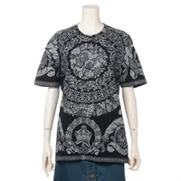 良品✨　半袖Tシャツ Tシャツ ヴェルサーチ コットン ブラック　サイズ36 ヴェルサーチ コットン Tシャツ XS レディース ブラック 108969
