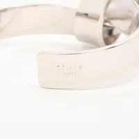 セリーヌ ノット バングル S GP シルバー A3842564｜中古