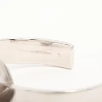最終値下げセリーヌ　ノットブレス　S シルバー セリーヌ ノット バングル S GP シルバー A3842564｜中古