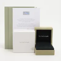 VCA ヴィンテージ アルハンブラ リング タイガーズアイ 18K YG Van Cleef ＆ Arpels】ヴァンクリーフ&アーペル『K18YG