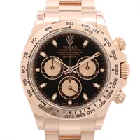 ロレックス デイトナ 16528 YG AT 黒文字盤 A3327097｜中古