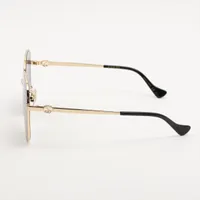GUCCI サングラス GG1089SA チェーン付き インターロッキング グッチ GG1089SA インターロッキングG サングラス メタル