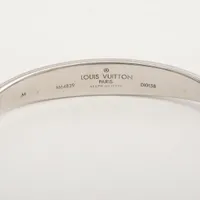 ルイヴィトン　 M64839 ジョンクモノグラムバングル　M シルバー LOUIS VUITTON ルイヴィトン ブレスレット バングル ジョンク