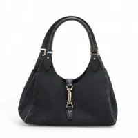 グッチ ハンドバッグ GG レザー ジャッキー ブラック 楽天市場】GUCCI(グッチ) ジャッキー レザーハンドバッグ