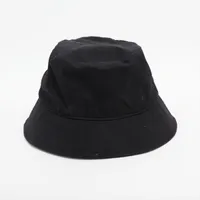 セリーヌ　ロゴバケットハット　L セリーヌ ロゴ バケットハット L コットン ブラック NP037666