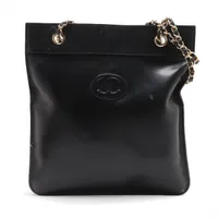 CHANEL シャネル マトラッセ ココマーク ラムスキン チェーントートバッグ CHANEL - シャネル マトラッセ ココマーク チェーン ショルダー