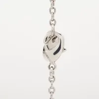 美品✨ディオール CLAIR D LUNE ネックレス　ラインストーン　シルバー ディオール Clair D Lune クレール ディー リュヌ ネックレス