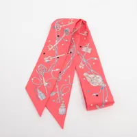 エルメス ツイリー Do Re Boucles スカーフ シルク ブラック