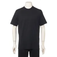 ジル・サンダー ロゴ入りブラックコットンTシャツ 25SS ジルサンダー 25SS コットン Tシャツ L メンズ ブラック