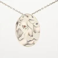 【ティファニー/ Tiffany】シルバー　ネックレス 新品] ティファニー ハードウェア パール ロック ネックレス