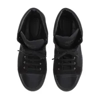 シャネル ココマーク レザー ハイカットスニーカー 40 レディース